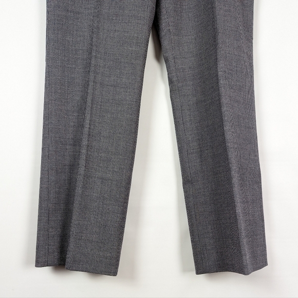 Pendleton Savvy Stretch Wool Dress Pants Slacks 10 Navy Blue Gray Straight Leg - Picture 8 of 12